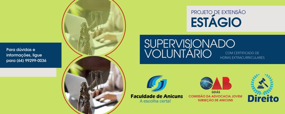 Estágio Voluntário Supervisionado