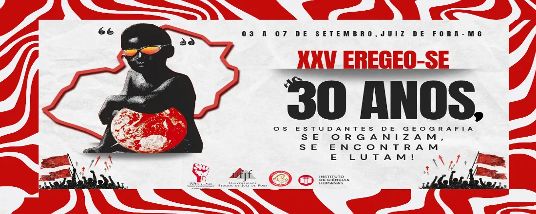 XXV EREGEO – SE: Encontro Regional dos Estudantes de Geografia do Sudeste