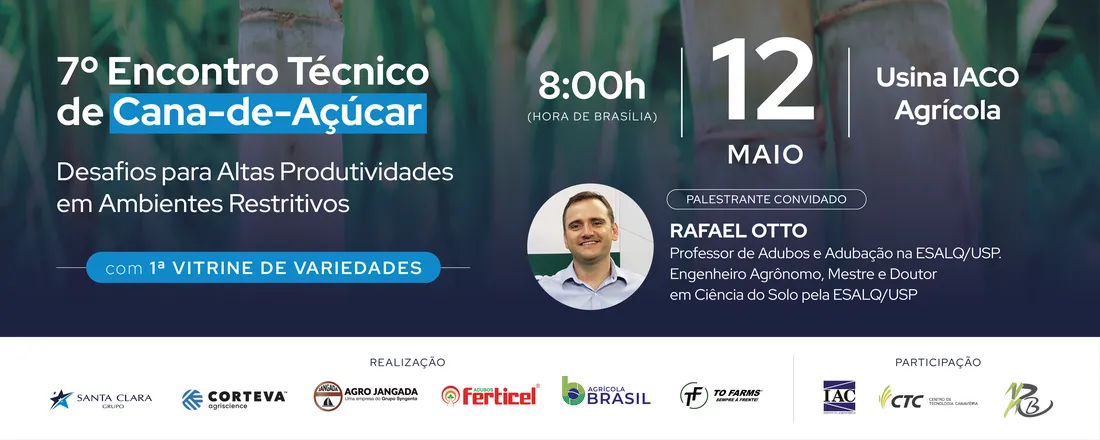 7º Encontro Técnico de Cana-de-Açúcar