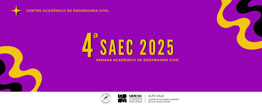 Semana Acadêmica de Engenharia Civil - SAEC 2025