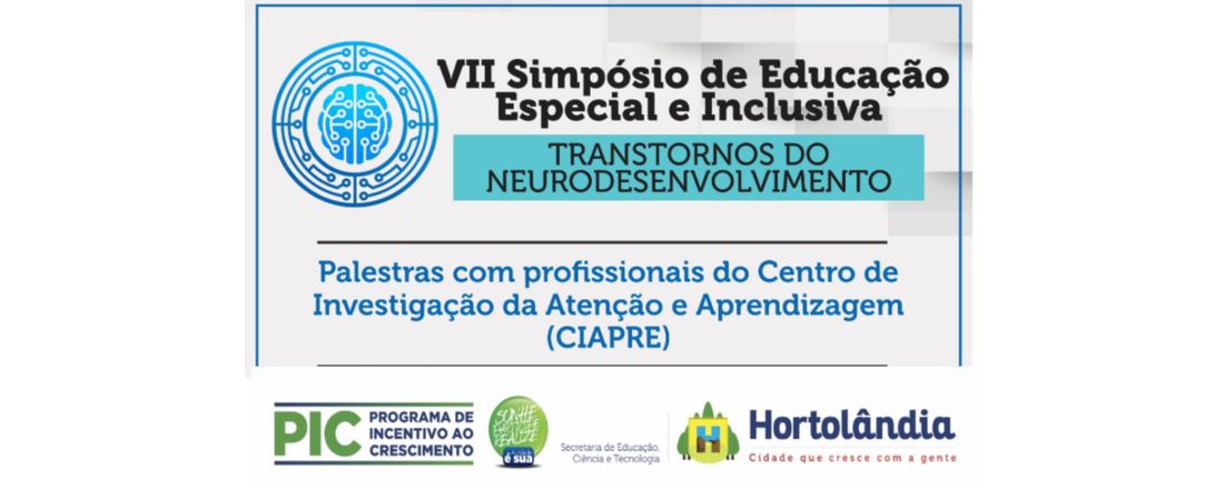 VII Simpósio de Educação Especial e Inclusiva