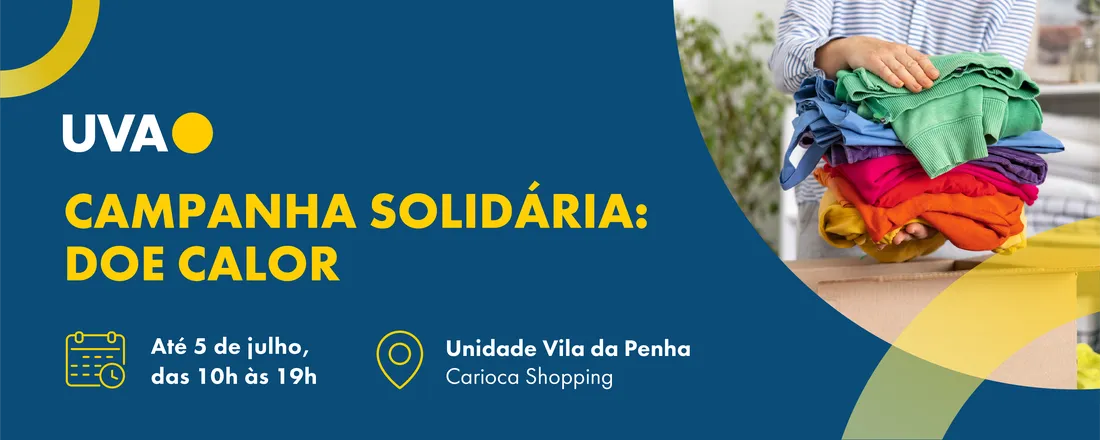Campanha Solidária: Doe Calor.