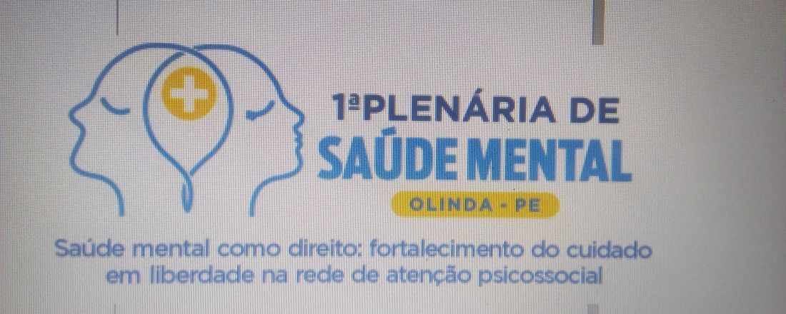 Plenária Municipal de Saúde Mental de Olinda