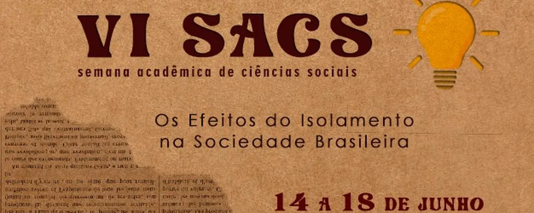 VI Semana Acadêmica de Ciências Sociais