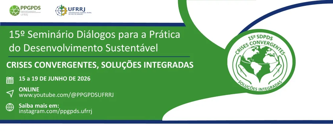 15º Seminário Diálogos para a Prática do Desenvolvimento Sustentável