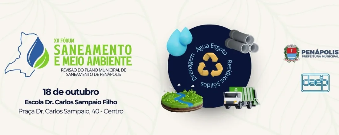 15º Fórum de Saneamento e Meio Ambiente