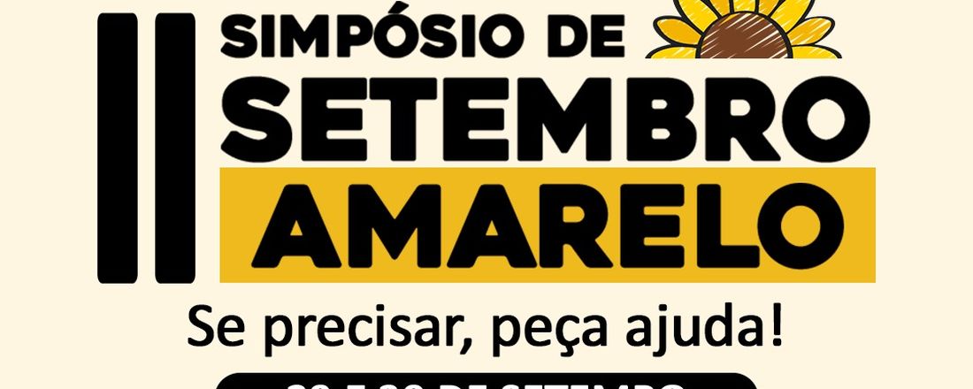 SIMPÓSIO DE SETEMBRO AMARELO LAPSIQ