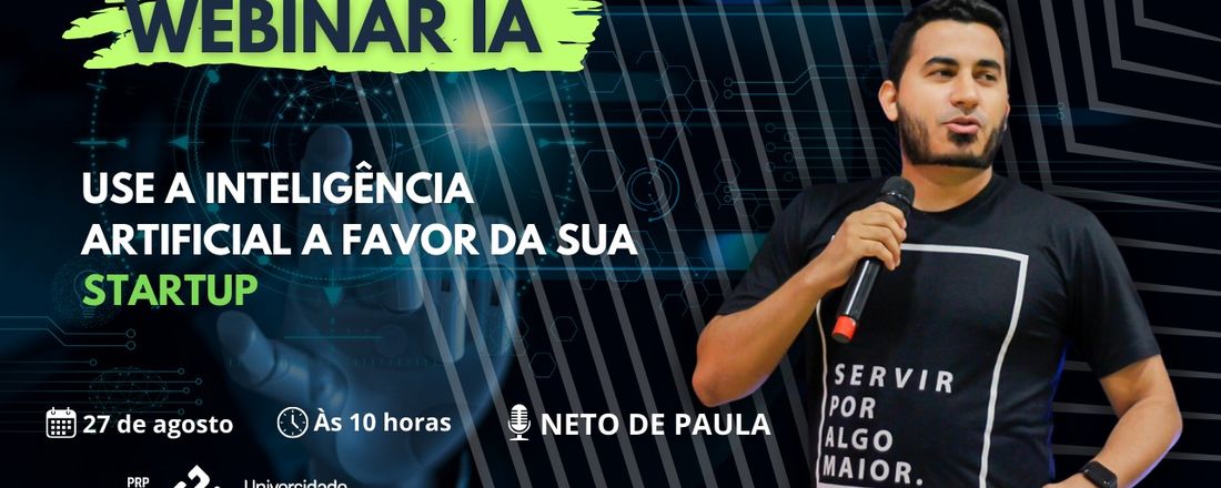 WEBINAR – Use a Inteligência Artificial a favor da sua Startup