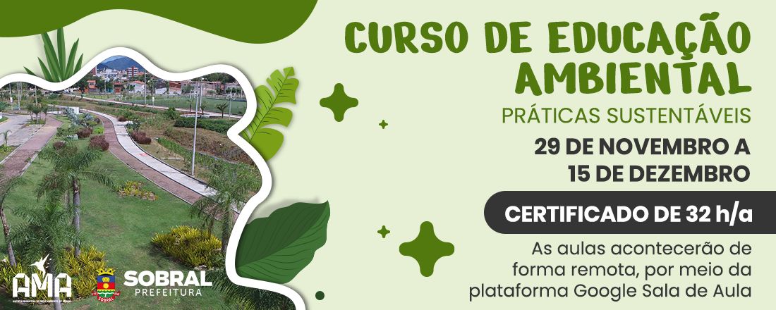 Curso de Educação Ambiental - Práticas Sustentáveis