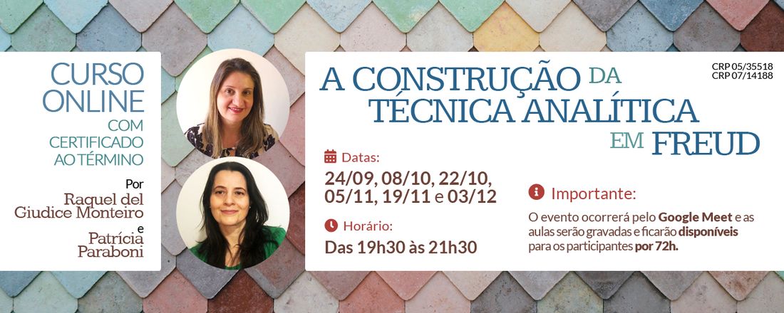 A construção da técnica analítica em Freud