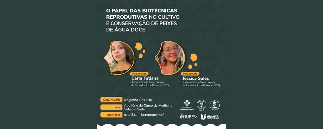 O papel das biotécnicas reprodutivas no cultivo e conservação de peixes de água doce