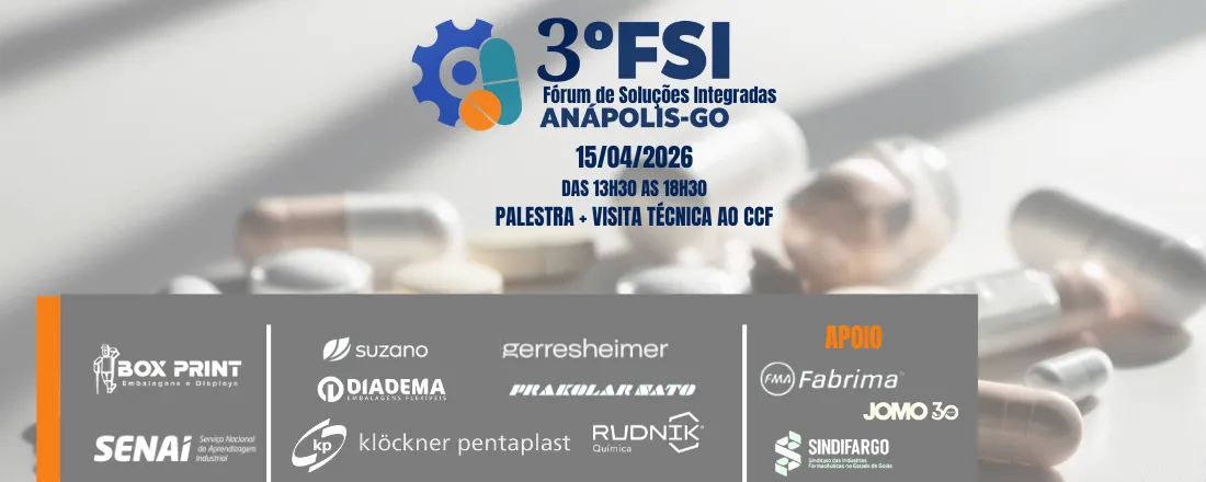 Fórum de Soluções Integradas – 3ª Edição: Inteligência de Embalagens: quando dados, tecnologia e indústria redefinem a competitividade.