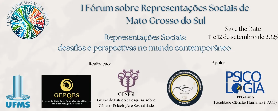 I Fórum sobre Representações Sociais de Mato Grosso do Sul