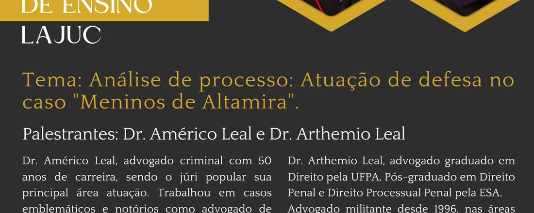 XXXI Reunião de Ensino - Análise de Processo: atuação de defesa no caso "Meninos de Altamira"