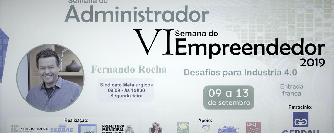 Semana do Administrador e VI Semana do Empreendedor 2019