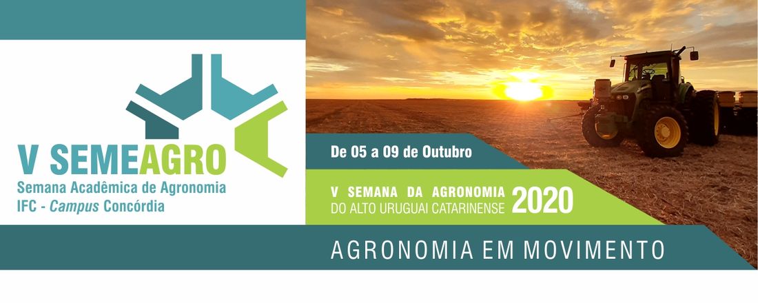 V SEMEAGRO - Semana Acadêmica de Agronomia do IFC - Campus Concórdia