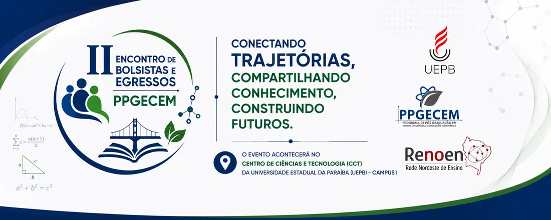 II ENCONTRO DE BOLSISTAS E EGRESSOS DO PPGECEM 2026
