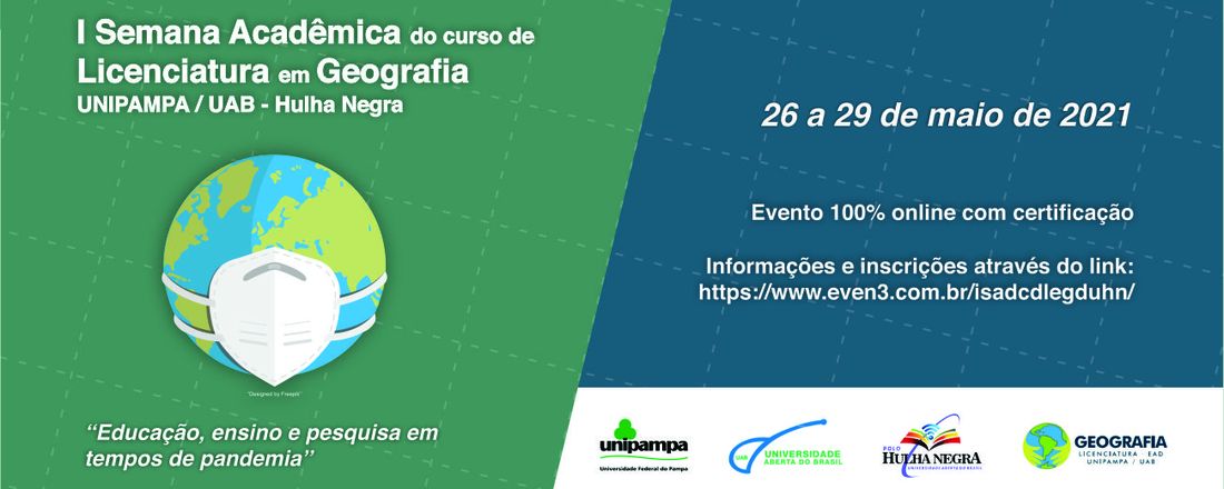 I Semana Acadêmica do curso de Licenciatura em Geografia da Unipampa/UAB - Hulha Negra