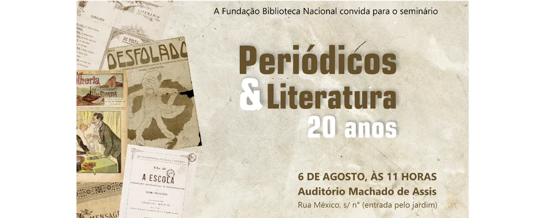 Periódicos & Literatura: 20 anos