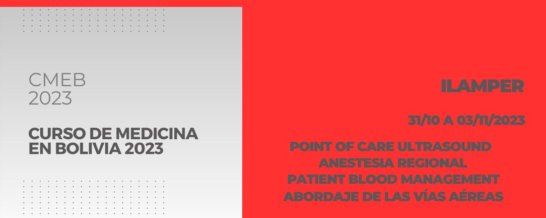 Curso de Medicina en Bolivia - CMEB 2023