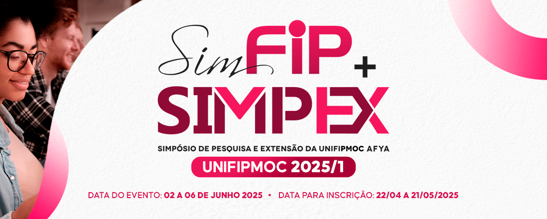 19º SIMPÓSIO DE PESQUISA E 11º SIMPOSIO DE EXTENSÃO DO CENTRO UNIVERSITÁRIO UNIFIPMoc