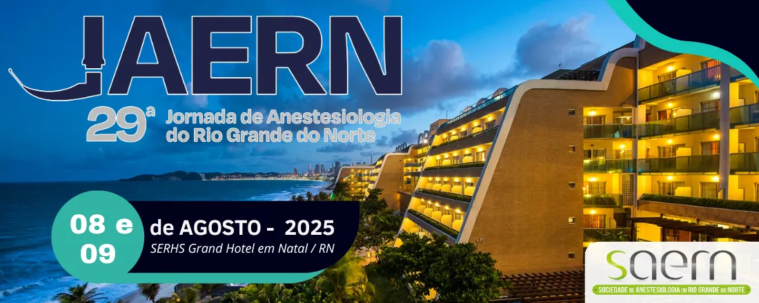 29ª JORNADA DE ANESTESIOLOGIA (JAERN)