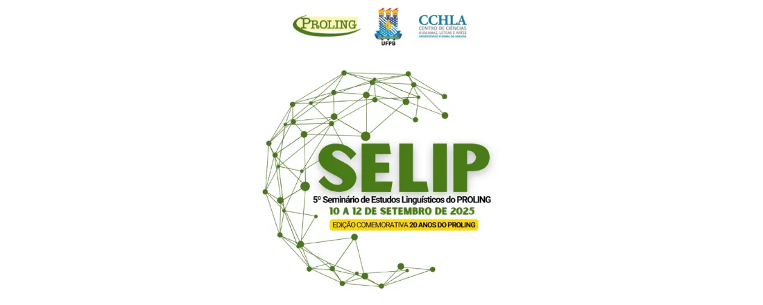 SELIP 2025 - Seminário de Estudos Linguísticos do PROLING/UFPB
