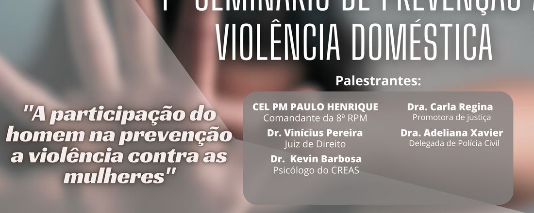 Seminário de Prevenção de Violência Doméstica