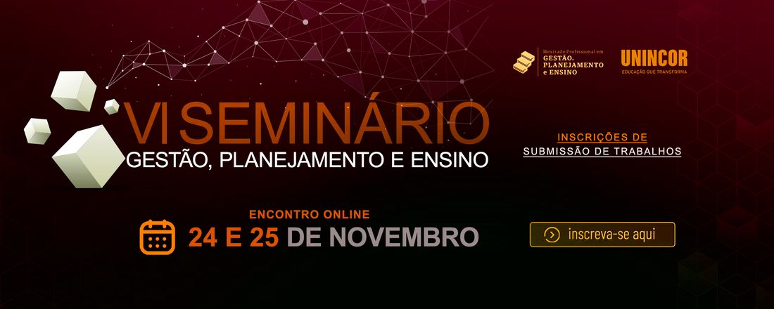 VI Seminário Gestão, Planejamento e Ensino