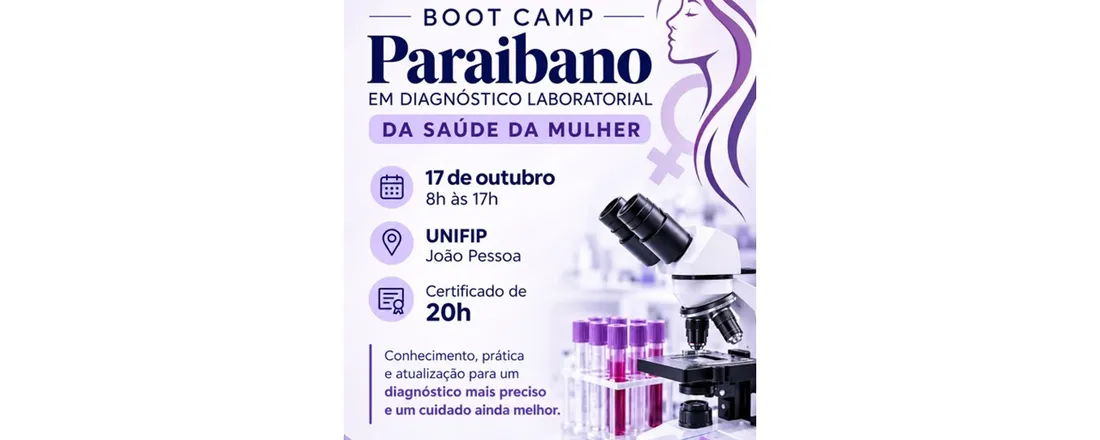 Boot Camp Paraibano em Diagnóstico Laboratorial da Saúde da Mulher