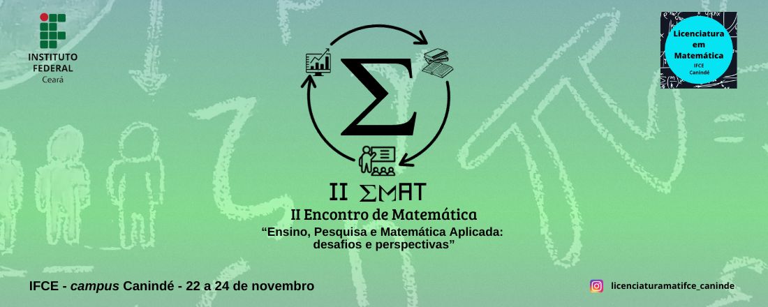 II Encontro de Matemática do IFCE, campus Canindé