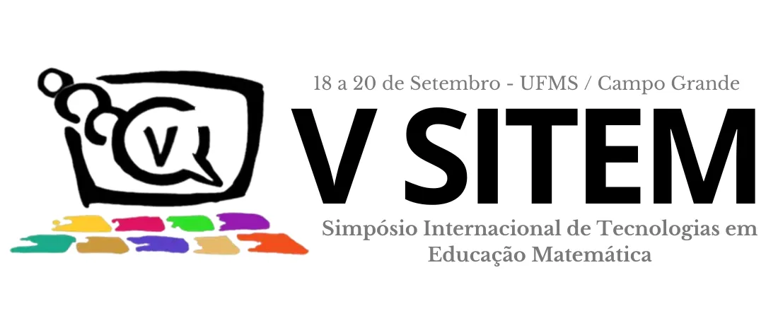 V Simpósio Internacional de Tecnologias em Educação Matemática