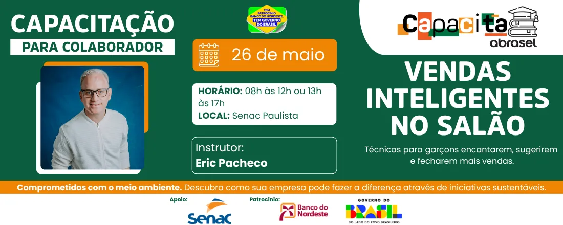 Capacita Colaborador (Litoral Norte) - Vendas no Salão