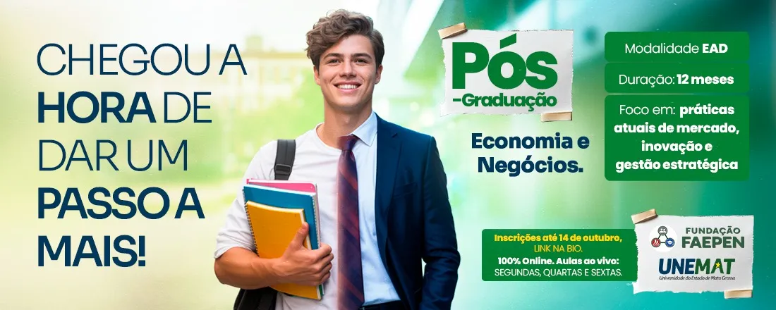 Pós-graduação em Economia e Negócios - 2026