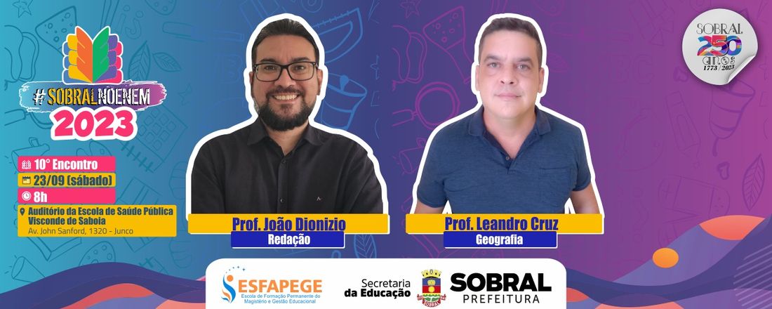 10º Encontro do #SobralNoEnem 2023