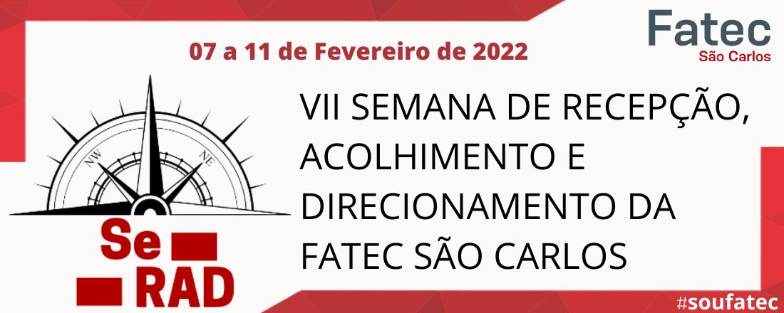 VII Semana de Recepção, Acolhimento e Direcionamento