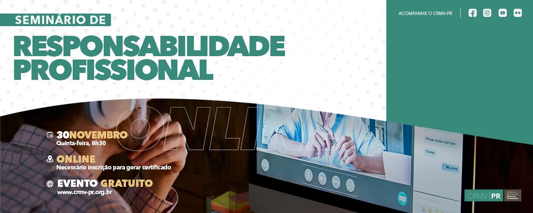 Seminário Online de Responsabilidade Profissional 2023