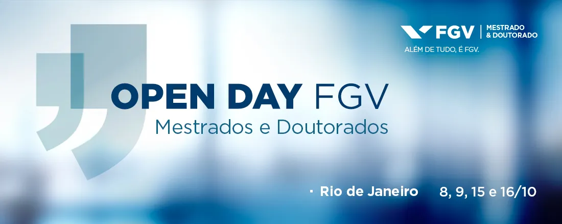 Open Day | Mestrados e Doutorados - Rio de Janeiro