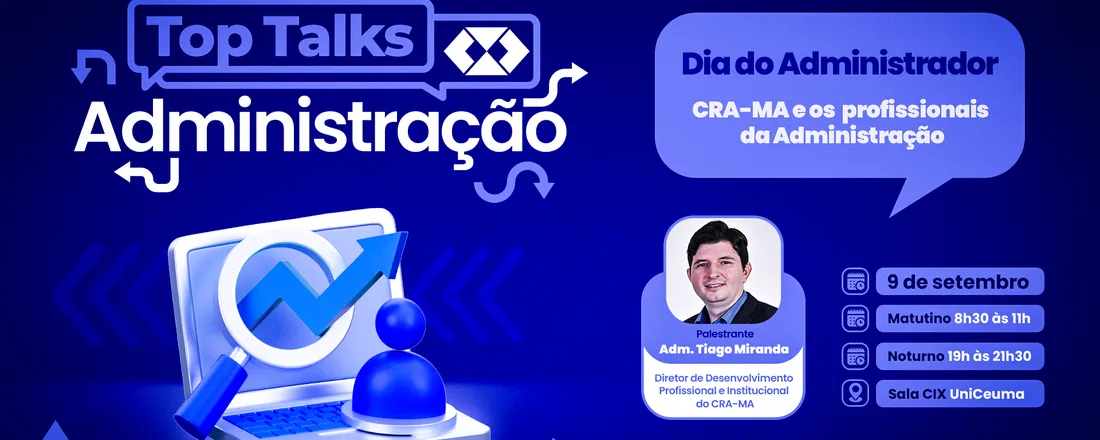 Top Talks Administração - DIA DO ADMINISTRADOR (2026. 2)