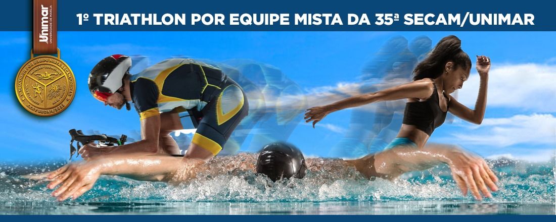 1º Triathlon por Equipe Mista da 35ª Semana de Ciências Agrárias de Marília (SECAM)