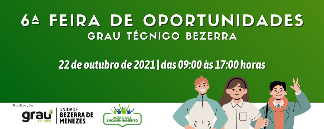 6ª Feira de Oportunidades