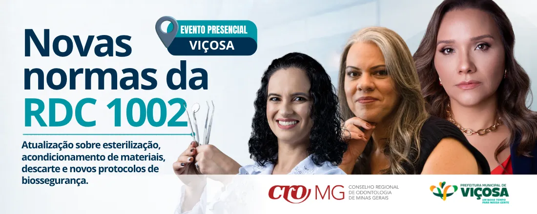 Novas normas da RDC 1002: Atualização sobre esterilização, acondicionamento de materiais, descarte e novos protocolos de biossegurança
