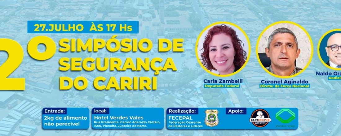 II Simpósio de segurança do Cariri