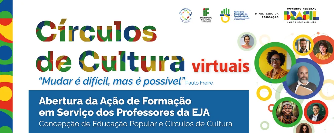 Lançamento do Programa de Formação de Professores no âmbito do Pacto EJA