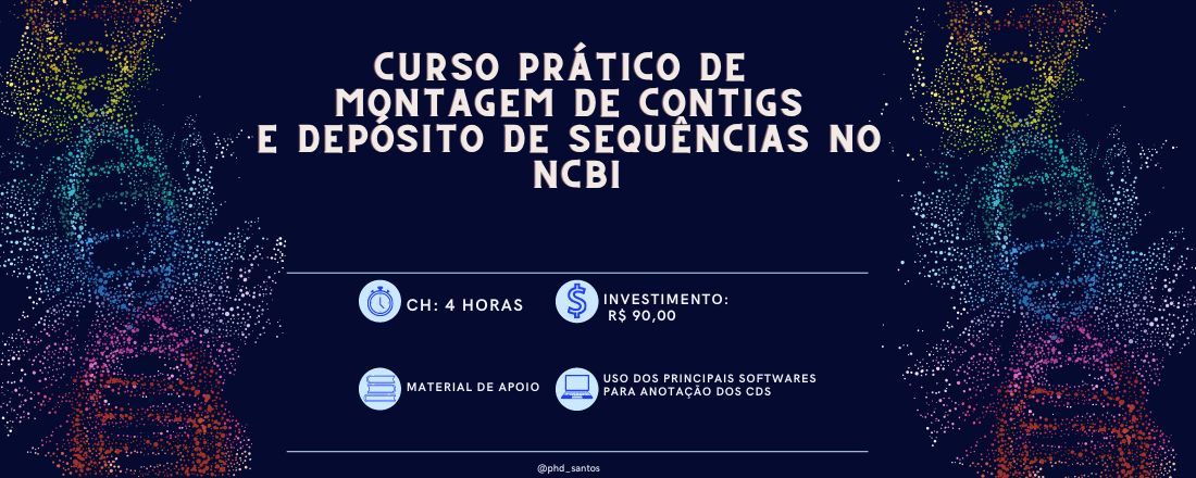 Montagem de Contigs e depósito de sequências para o ncbi