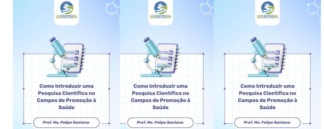 Como Introduzir uma Pesquisa Científica nos campos de promoção à saùde