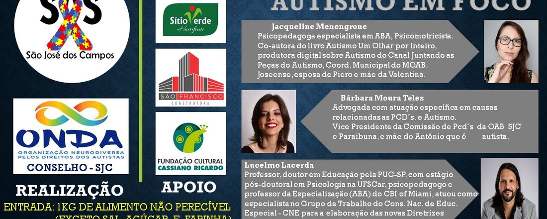 1º Simpósio AUTISMO EM FOCO