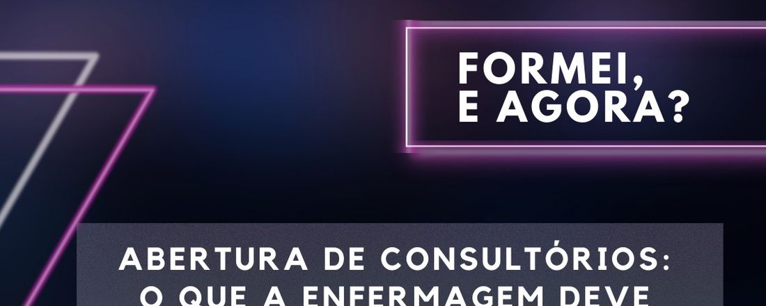 Formei, e agora?