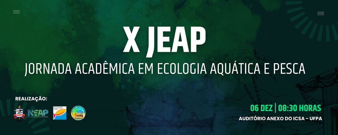 X  Jornada Acadêmica de Ecologia Aquática e Pesca