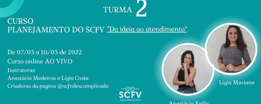 Curso PLANEJAMENTO DO SCFV - Turma 2